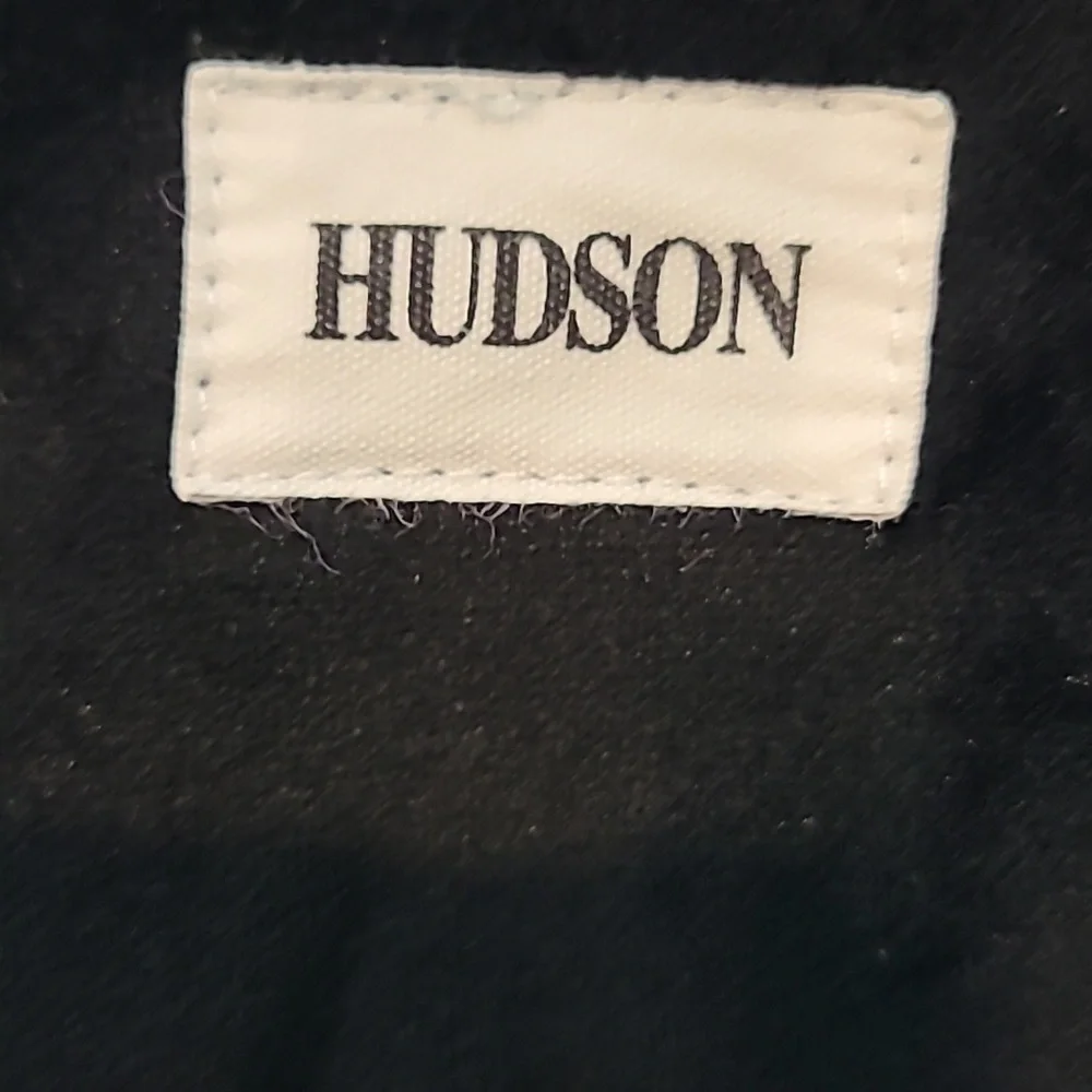 Hudson velvet black moto biker‎ jacket Girls Size 2T